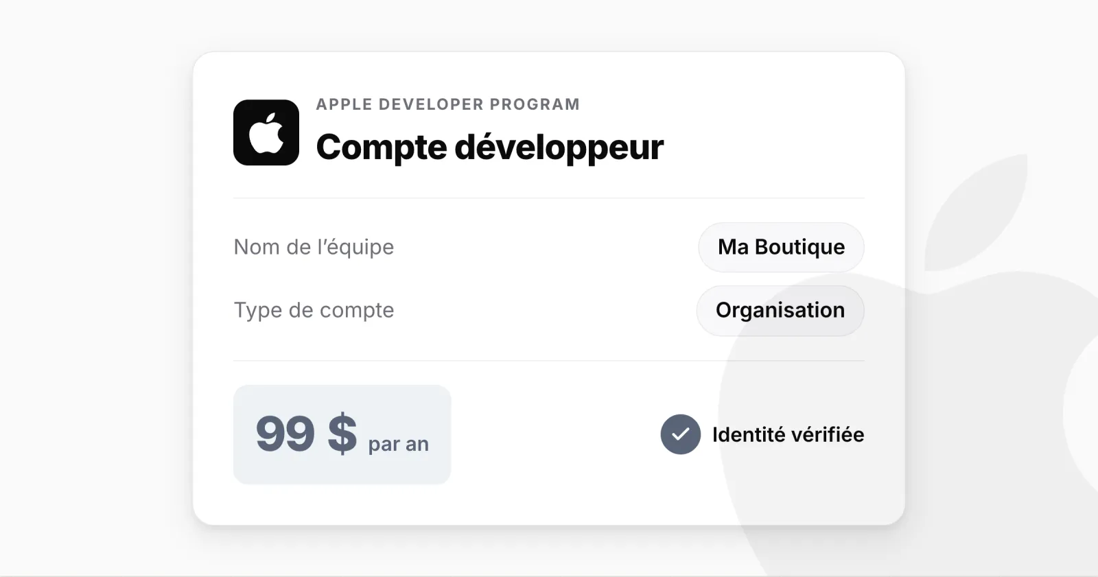 Comment créer un compte Apple Developer pour publier sur l'App Store