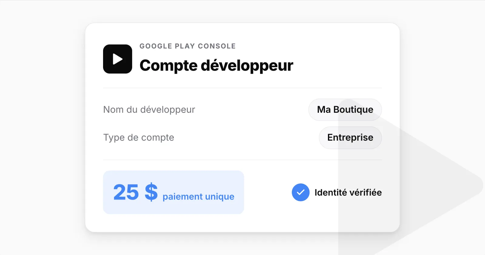 Comment créer un compte Google Play Developer pour publier sur le Play Store