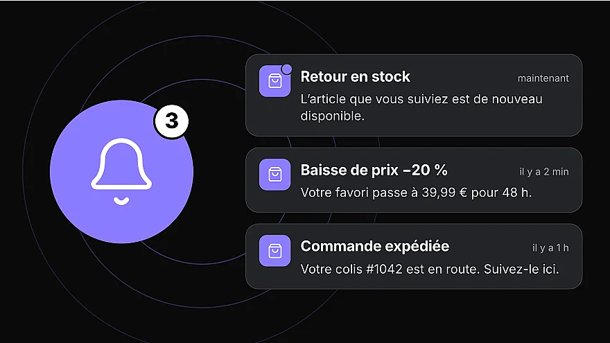 Notifications push : le levier le plus rentable du m-commerce