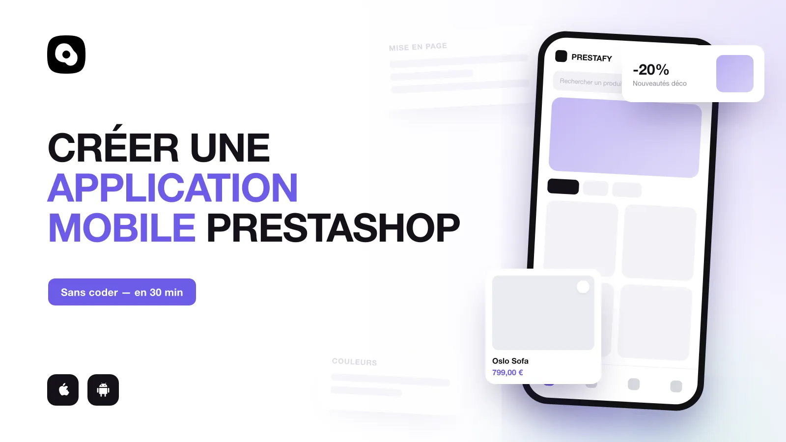 Comment créer une application mobile PrestaShop (sans coder)